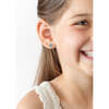 Dolphin Stud Earrings, Blue - Earrings - 2