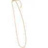 Diamond Repeat Necklace, Gold - Necklaces - 4