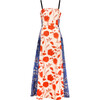 Tavira Dress, Cream/Tomato/Stripe - Dresses - 1 - thumbnail