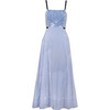 Tavira Dress, Blue/Optic White - Dresses - 1 - thumbnail