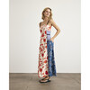 Tavira Dress, Cream/Tomato/Stripe - Dresses - 3