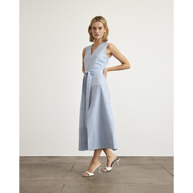 Reinella Dress, Powder Blue - Dresses - 3