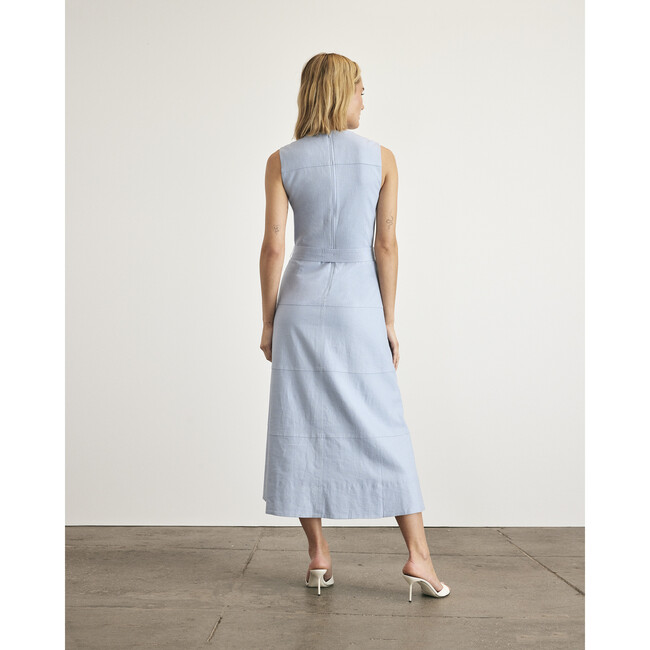 Reinella Dress, Powder Blue - Dresses - 4