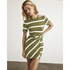 Short Cody Dress, Fern/Cream - Dresses - 4