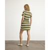 Short Cody Dress, Fern/Cream - Dresses - 5