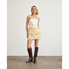 Leah Top, Ivory/Marigold Multi - Dresses - 2