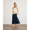 Leah Top, Ivory/Marigold Multi - Dresses - 3