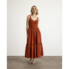 Josephina Dress, Brick - Dresses - 2