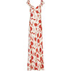 Carrie Dress, Cream/Tomato Multi - Dresses - 1 - thumbnail
