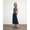 Amber Dress, Maritime Blue/Cream - Dresses - 4