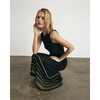 Greyson Dress, Black Multi - Dresses - 5
