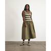 Amber Dress, Fern/Cream - Dresses - 3