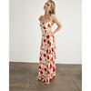 Carrie Dress, Cream/Tomato Multi - Dresses - 4