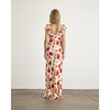 Carrie Dress, Cream/Tomato Multi - Dresses - 5