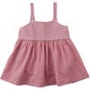 Scarlett Crochet Bodice Strappy Top, Multicolor - Blouses - 1 - thumbnail