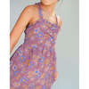 Samantha Floral Batik Halter Dress With Ruffles, Multicolor - Dresses - 3