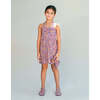 Samantha Floral Batik Halter Dress With Ruffles, Multicolor - Dresses - 4
