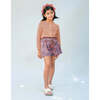 Mutya Cardigan With Crochet Flower Appliques, Peach - Cardigans - 3