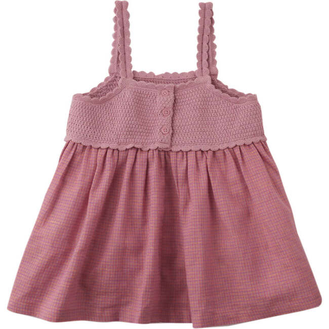 Scarlett Crochet Bodice Strappy Top, Multicolor - Blouses - 5