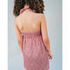 Regina Cheesecloth Halter Dress With Ruffles , Multicolor - Dresses - 5