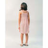 Blair Strappy Dress With All Over Crochet Bodice & Flowers, Peach - Dresses - 5