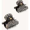 Twin Heirloom Claws, Perle Noir - Hair Accessories - 2