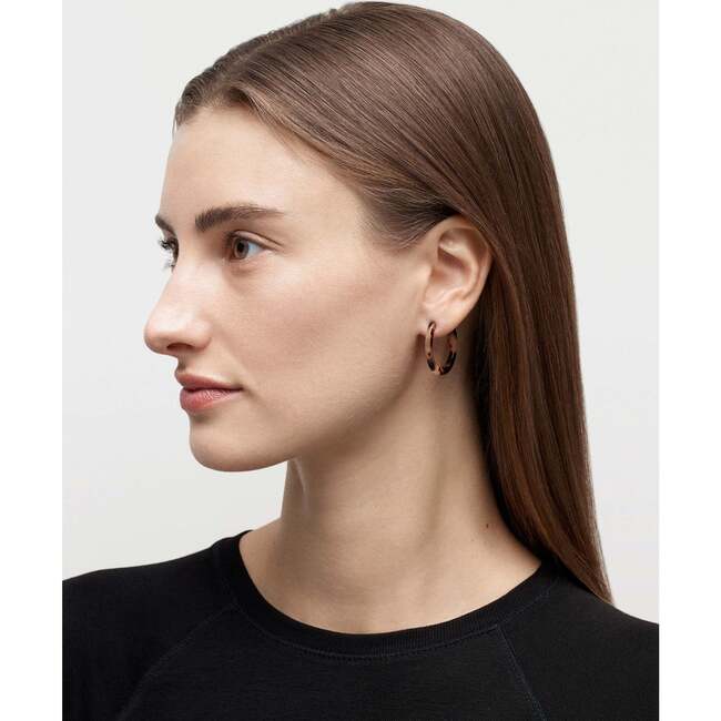 Mini Hoops, Amethyst - Earrings - 2