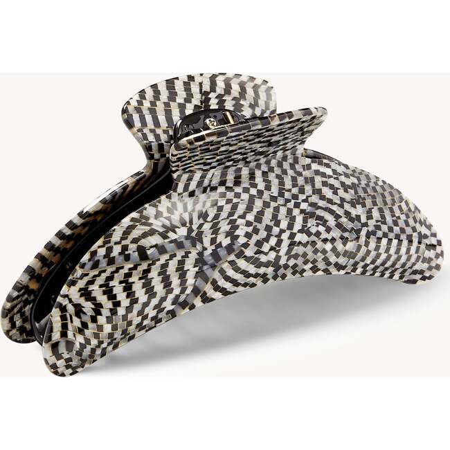 Jumbo Heirloom Claw, Perle Noir - Hair Accessories - 2