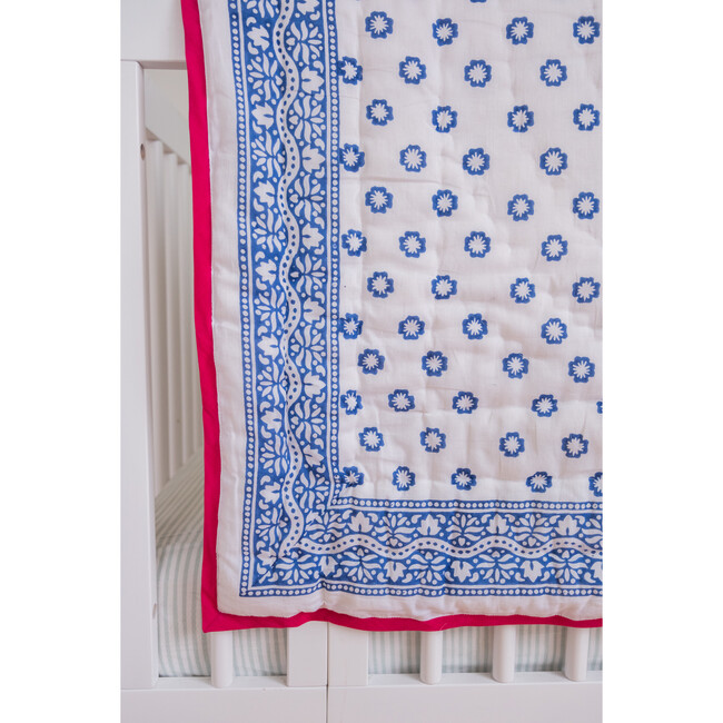 Baby Blanket, Daffodil Print - Blankets - 3