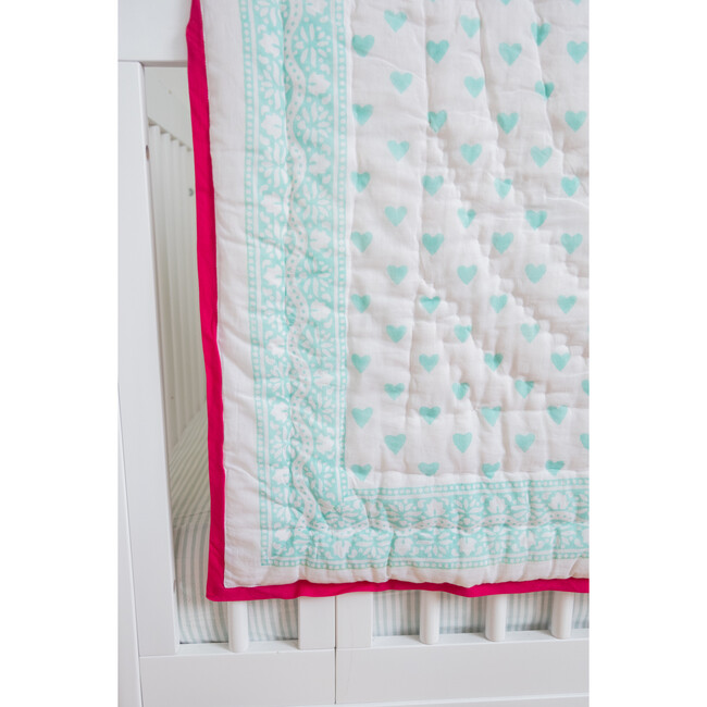 Baby Blanket, Flower Power Print - Blankets - 3