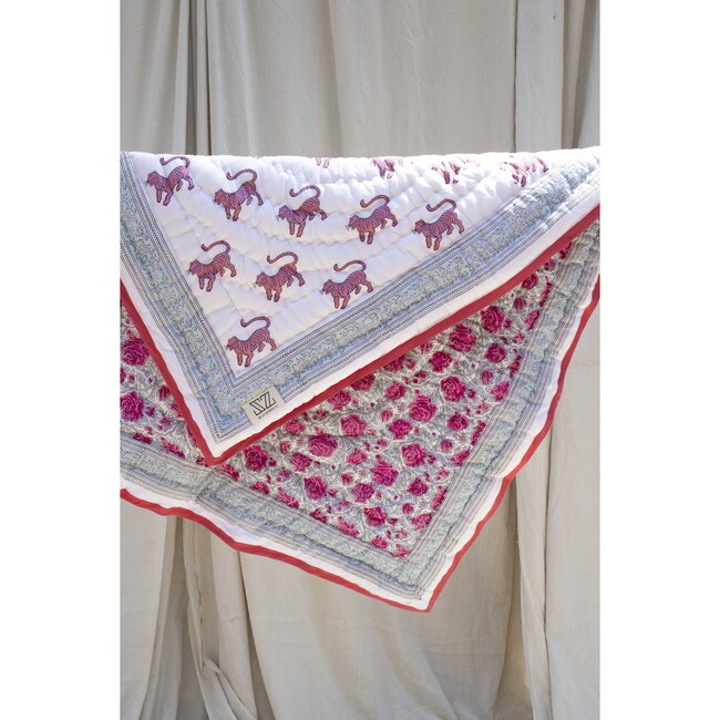 Baby Blanket, Rose Print