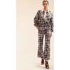 Marisol Madras Cropped Trouser, Plaid - Pants - 4