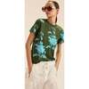 Everyday Cotton Tee, Green/Turquoise - Shirts - 2