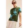 Everyday Cotton Tee, Green/Turquoise - Shirts - 3