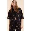 Blake Camp Shirt, Black - Shirts - 1 - thumbnail