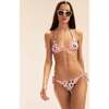 Amalfi Pink Bikini Bottom, Pink Multi - Two Pieces - 2