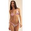 Amalfi Pink Bikini Bottom, Pink Multi - Two Pieces - 3