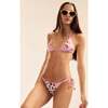Amalfi Pink Bikini Bottom, Pink Multi - Two Pieces - 4