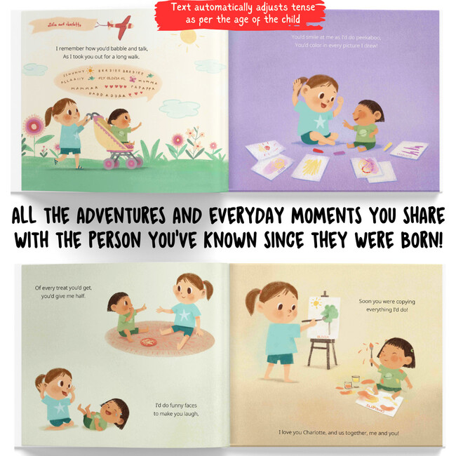 My Younger Sibling and Me: Besties Forever! (Personalized Book from an Older to a Younger Sibling) - Books - 5