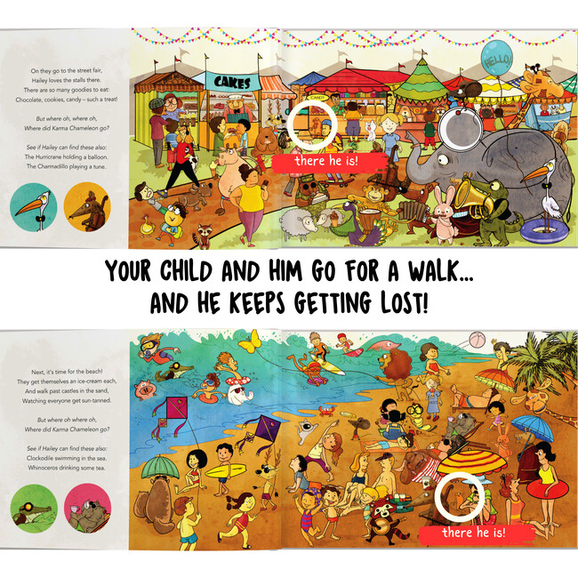 Where is KarmaChameleon? (Personalized Seek & Find Story) - Books - 5