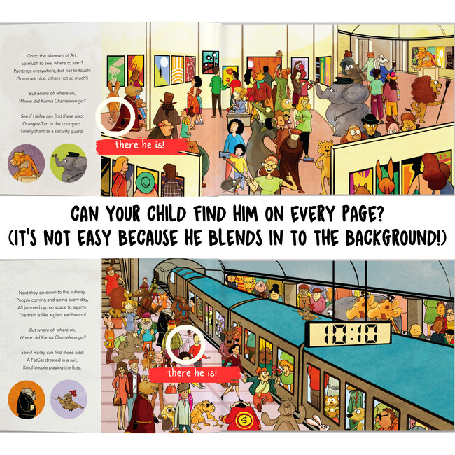 Where is KarmaChameleon? (Personalized Seek & Find Story) - Books - 6