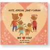 Kids, We Love You! (A Personalized Read-Aloud Gift for upto 4 Kids from Parents/ Single Parent) - Books - 1 - thumbnail