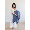 Waffle Knit XL Throw, Oxford - Blankets - 2