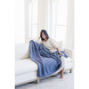 Waffle Knit XL Throw, Oxford - Blankets - 3