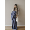 Waffle Knit XL Throw, Oxford - Blankets - 5