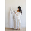 Waffle Knit Throw, Moonbeam - Blankets - 3