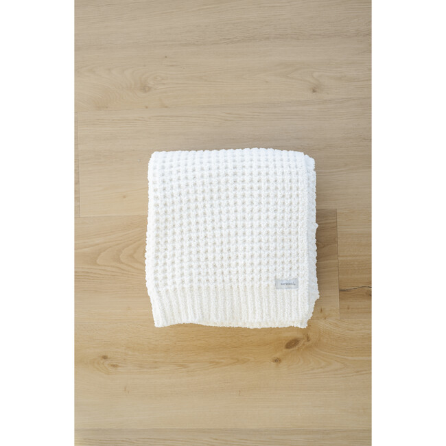 Waffle Knit Toddler, Swan - Swaddles - 5
