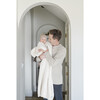 Waffle Knit Receiving, Swan - Swaddles - 3