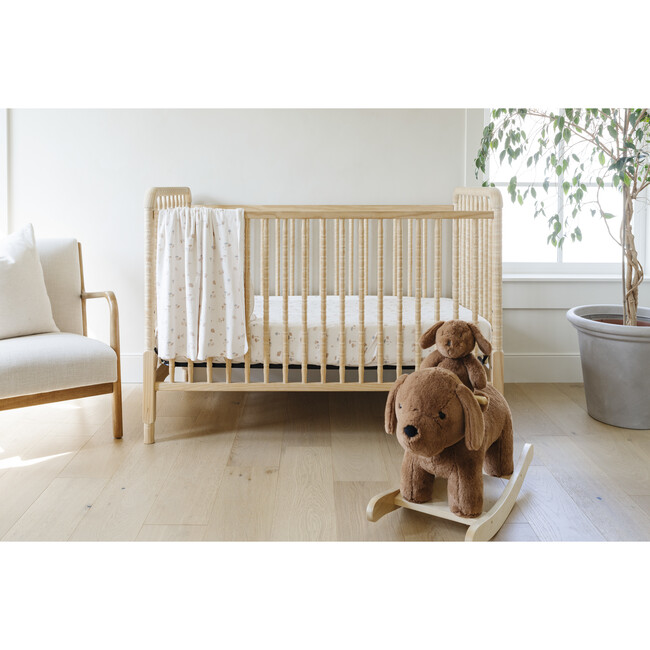 Minky Stretch Luxe Swaddle, Mushrooms - Swaddles - 2