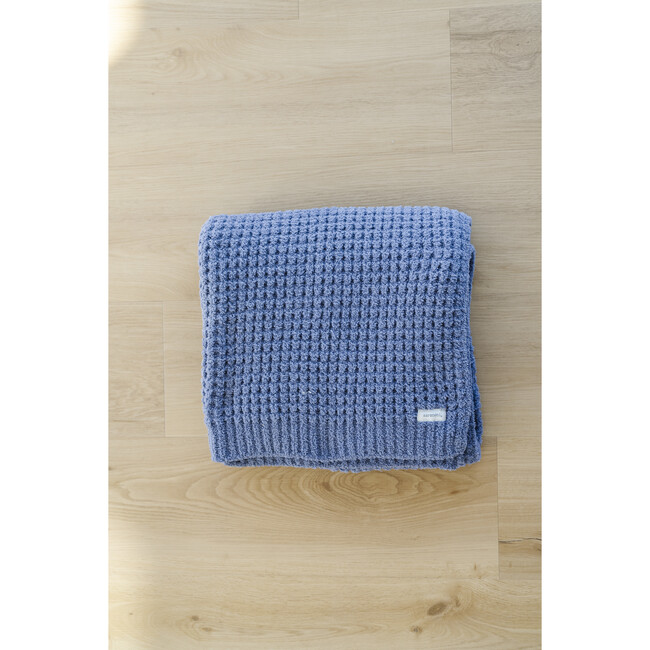 Waffle Knit Throw, Oxford - Blankets - 5